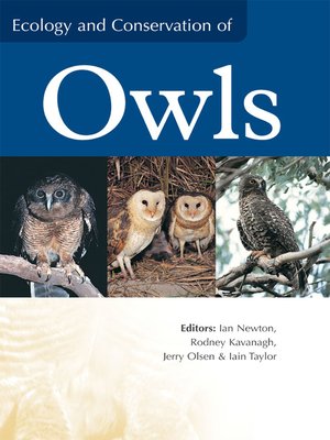 cover image of Ecology and Conservation of Owls